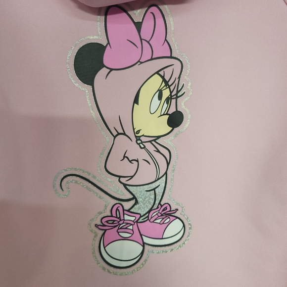 Disney juniour Minnie mouse pink hoddie, size 3T. - Picture 7 of 12